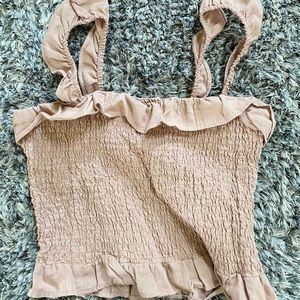 Aeropostale Mauve Crop Tank (S)